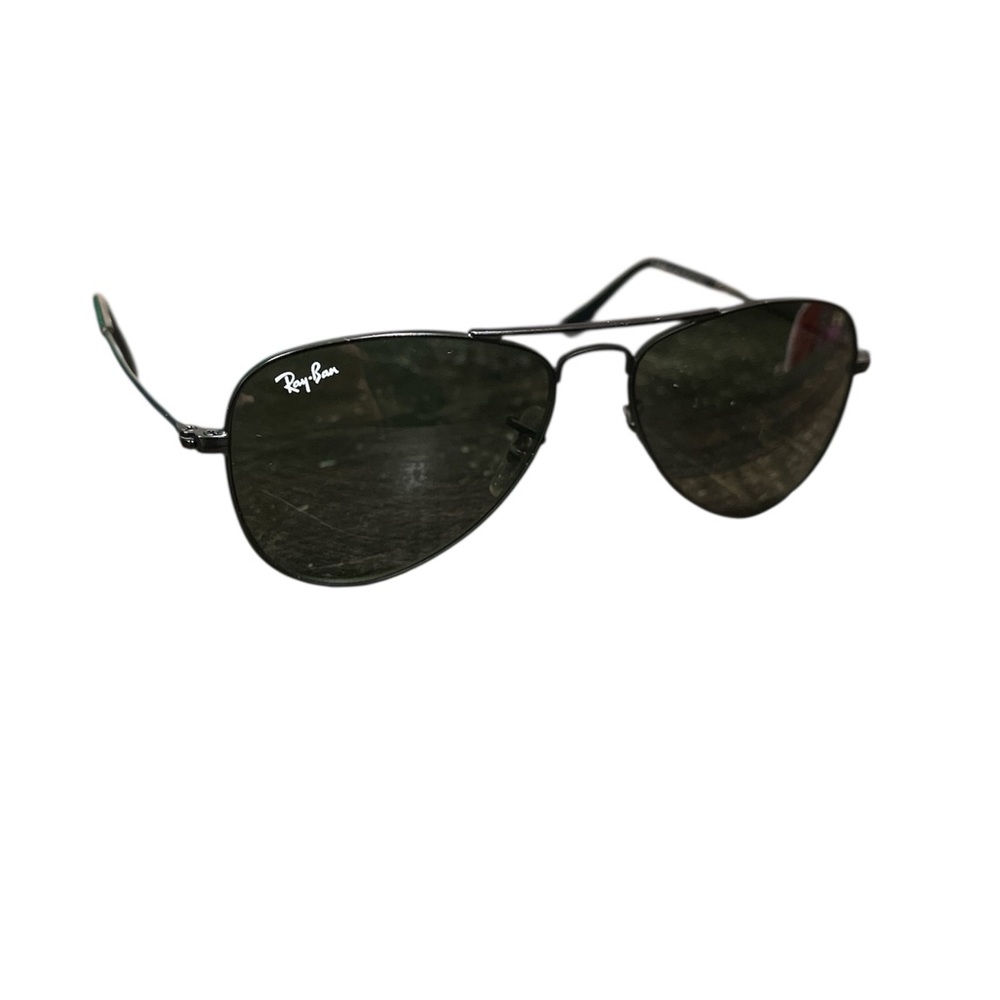 Ray-Ban Kids Aviator Sunglasses - Black - Picture 2 of 7